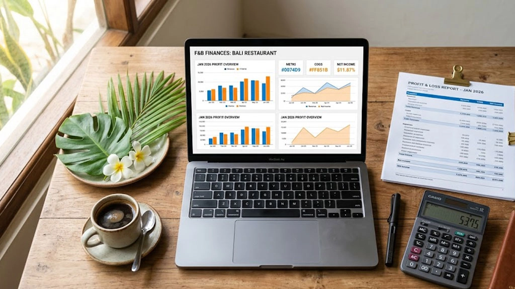 Konsultan Keuangan F&B Bali — Guslan Putra