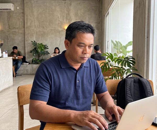 Guslan Putra, Konsultan Keuangan F&B Bali